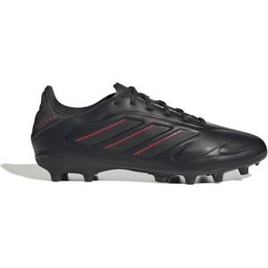 adidas Copa Pure III League Gras / Kunstgras Voetbalschoenen (FG/MG) Kids Zwart Donkergrijs Rood