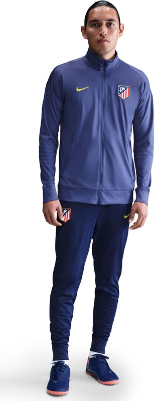 Nike Atletico Madrid Strike - Trainingspak - Donkerpaars Donkerblauw Geel - Full-Zip 2025-2026