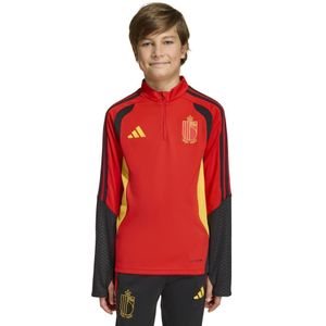 adidas België Trainingstrui 1/4-Zip 2026-2028 Kids Rood Geel Zwart