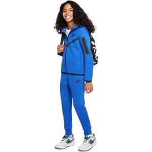 Nike Tech Fleece Sportswear Trainingspak Kids Blauw Zwart