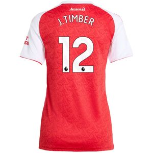 adidas Arsenal J. Timber 12 Thuisshirt 2025-2026 Dames