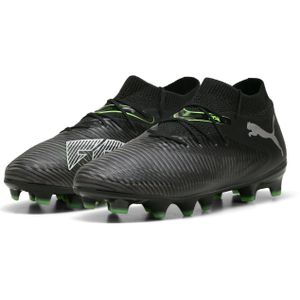 PUMA Future 8 Pro Gras / Kunstgras Voetbalschoenen (MG) Kids Zwart Grijs Groen