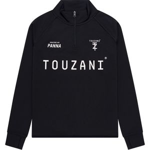 Touzani Platinum Trainingstrui 1/4-Zip Kids Zwart Wit