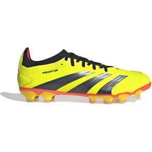 adidas Predator Pro Gras / Kunstgras Voetbalschoenen (MG) Felgeel Zwart Rood