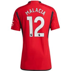 adidas Manchester United Malacia 12 Thuisshirt 2023-2024 Kids