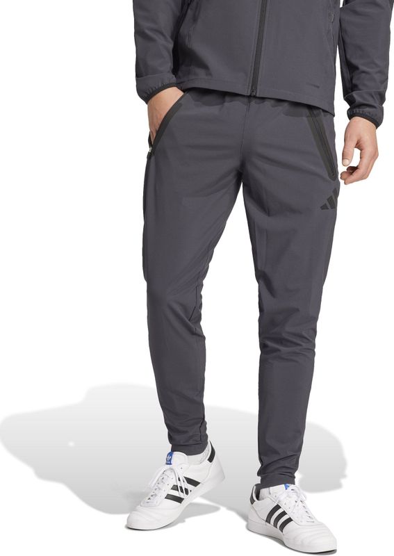 adidas - Tiro 25 Vis Tech Pro - Trainingsbroek - Donkergrijs Zwart - Gerecycled Polyester