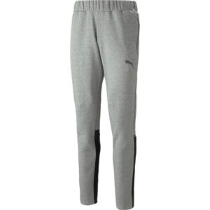 PUMA TeamCup Casual Trainingsbroek Grijs Zwart Donkergrijs