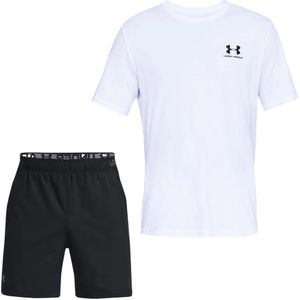 Under Armour Sportstyle Woven Zomerset Wit Zwart