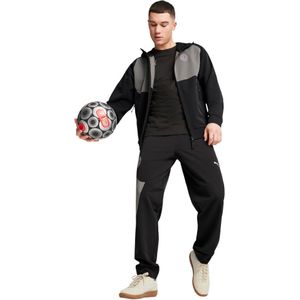 PUMA AC Milan Pumatech Trainingspak Full-Zip 2024-2025 Zwart Grijs