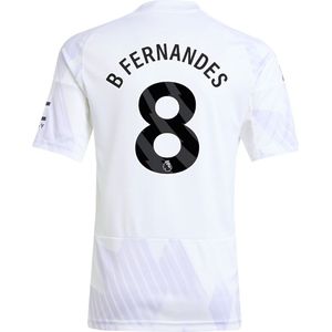 adidas Manchester United B.Fernandes 8 Uitshirt 2025-2026 Kids