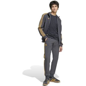 adidas Manchester United Terrace Icons Trainingspak Full-Zip Donkergrijs Goud