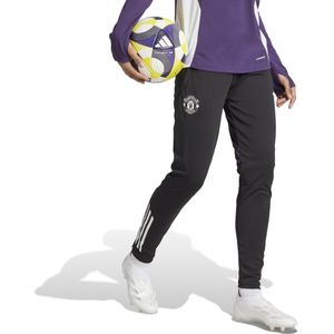 adidas - Manchester United - Trainingsbroek - Zwart Wit Paars - Dames - 2025-2026