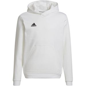 adidas Entrada 22 Sweat Hoodie Kids Wit Zwart