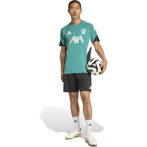 adidas Liverpool Trainingsset Europees 2025-2026 Groen Zwart Wit