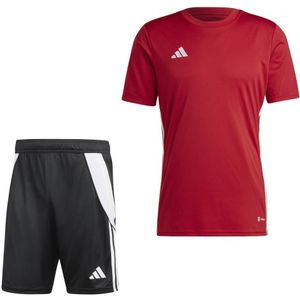 adidas Tabela Trainingsset Rood Wit Zwart