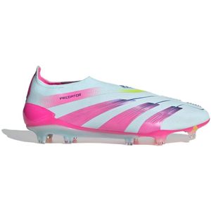 adidas Predator Elite Veterloze Gras Voetbalschoenen (FG) Lichtblauw Roze Geel