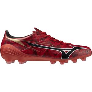 Mizuno - Alpha II Japan - Voetbalschoenen - Rood/Zwart/Goud - 40th Anniversary
