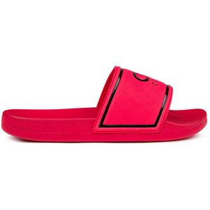 Cruyff Agua Copa Slippers Rood Zwart