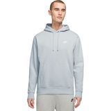Nike Sportswear Club Fleece Hoodie Lichtgrijs Wit