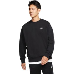 Nike Sportswear Club Crew Sweater Zwart Wit