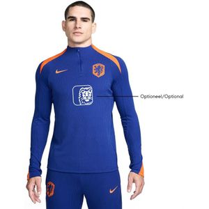 Nike Nederland Strike Elite Trainingstrui 1/4-Zip 2024-2026 Blauw Oranje