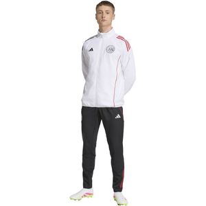 adidas Ajax Presentatie Trainingspak Full-Zip 2025-2026 Wit Zwart Rood