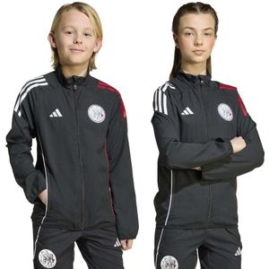 adidas Performance - AJAX PRE JKTY - Trainingsjack - Zwart/Wit/Bol - Cardigan