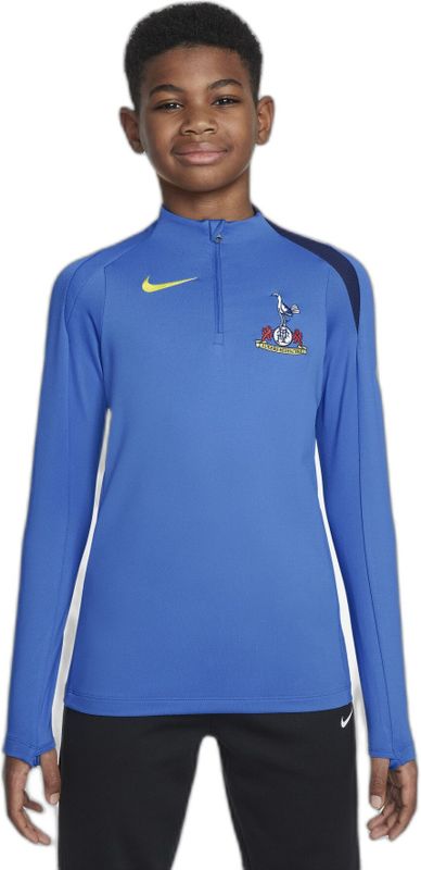 Tottenham Hotspur Strike Derde Nike Total 90 knit voetbaltrainingstop met Dri-FIT voor kids - Blauw
