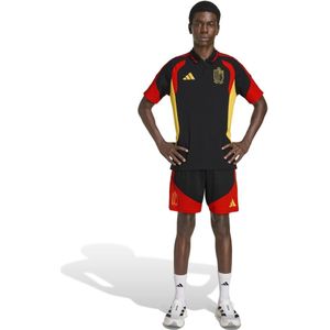 adidas België Polo Set 2026-2028 Zwart Geel Rood