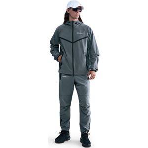 Nike FC Barcelona Tech Woven Trainingspak Full-Zip 2025-2026 Donkergrijs Zwart