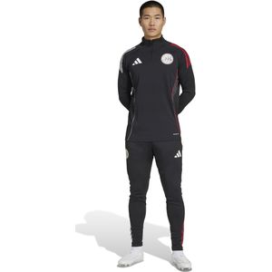 adidas Ajax Trainingspak 1/4-Zip 2025-2026 Zwart Wit Rood