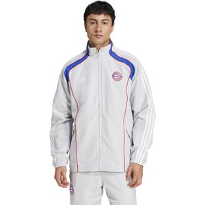 adidas - Bayern München Urban Purist - Trainingsjack - Lichtgrijs - 100% Gerecycled Polyester