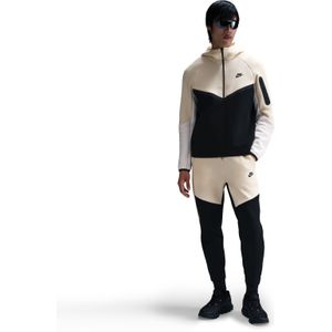 Nike Tech Fleece Sportswear Trainingspak Beige Zwart Gebroken Wit