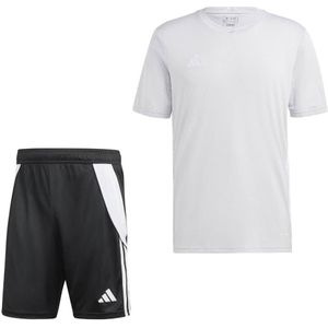 adidas Tabela Trainingsset Kids Lichtgrijs Wit Zwart