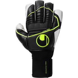 Uhlsport Absolutgrip Flex Frame Carbon Keepershandschoenen Zwart Felgeel Wit