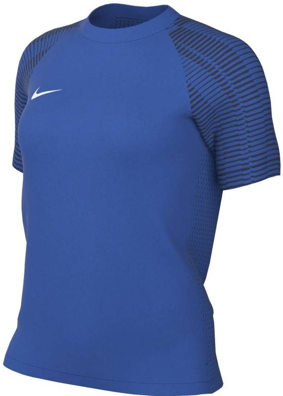 Nike Dri-fit Academy T-shirt Met Korte Mouwen Blauw S Vrouw