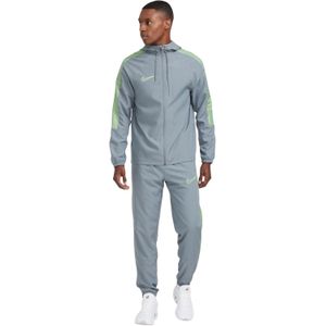 Nike Academy Woven Trainingspak Blauwgrijs Lichtgroen