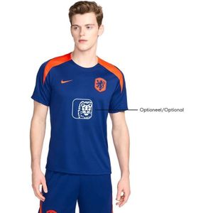 Nike Nederland Strike Trainingsshirt 2024-2026 Blauw Oranje