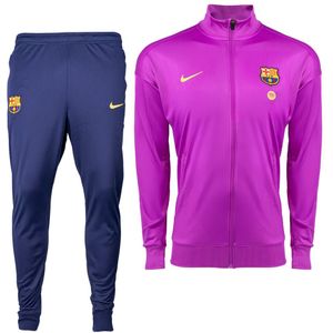 Nike - FC Barcelona Strike - Trainingspak - Felpaars Donkerblauw Goud - 2025-2026