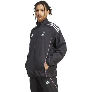 adidas - Juventus Presentatiejack - Zwart - 100% Gerecycled Polyester