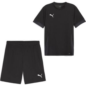 PUMA teamGOAL Matchday Voetbaltenue Zwart Wit