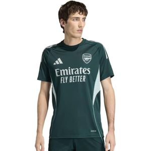 adidas Arsenal Trainingsshirt 2025-2026 Donkergroen Grijs