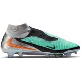 Nike - Phantom 6 High Elite - Voetbalschoenen - Grijs - Stevige Ondergrond