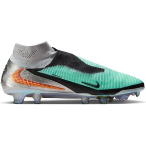 Nike - Phantom 6 High Elite - Voetbalschoenen - Grijs - Stevige Ondergrond