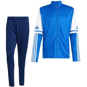 adidas Squadra 25 Trainingspak Full-Zip Blauw Donkerblauw Wit
