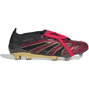 adidas Predator Elite FT Gras Voetbalschoenen (FG) Zwart Rood Goud