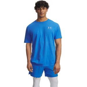 Under Armour Sportstyle Left Chest Logo Trainingsset Blauw