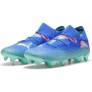 PUMA Future 7 Ultimate Gras / Kunstgras Voetbalschoenen (MG) Blauw Turquoise Wit