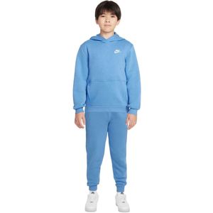 Nike Sportswear Club Fleece Hoodie Trainingspak Kids Blauw Wit