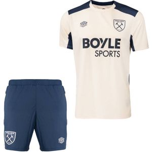 Umbro West Ham United Trainingsset 2025-2026 Beige Blauw
